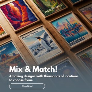 All designs look amazing together so they can be mixed and matched