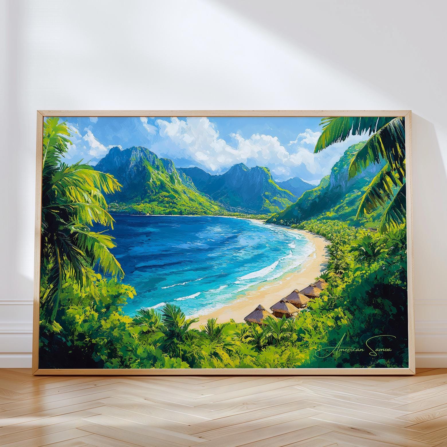 Amazon.co.jp: Pyradecor 大型サンセット 海 ビーチ モダン 海の