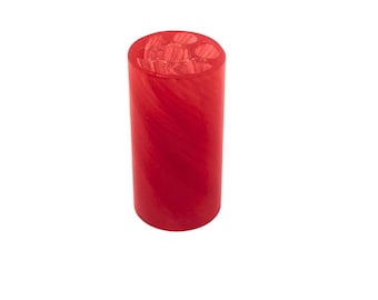 Hand-Twisted Red Glass Filter Tip – 7-Hole Design (14mm x 30mm)