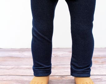 Fits like American Girl Doll Clothes - Light Denim Blue Jeggings | 18 Inch Doll Clothes