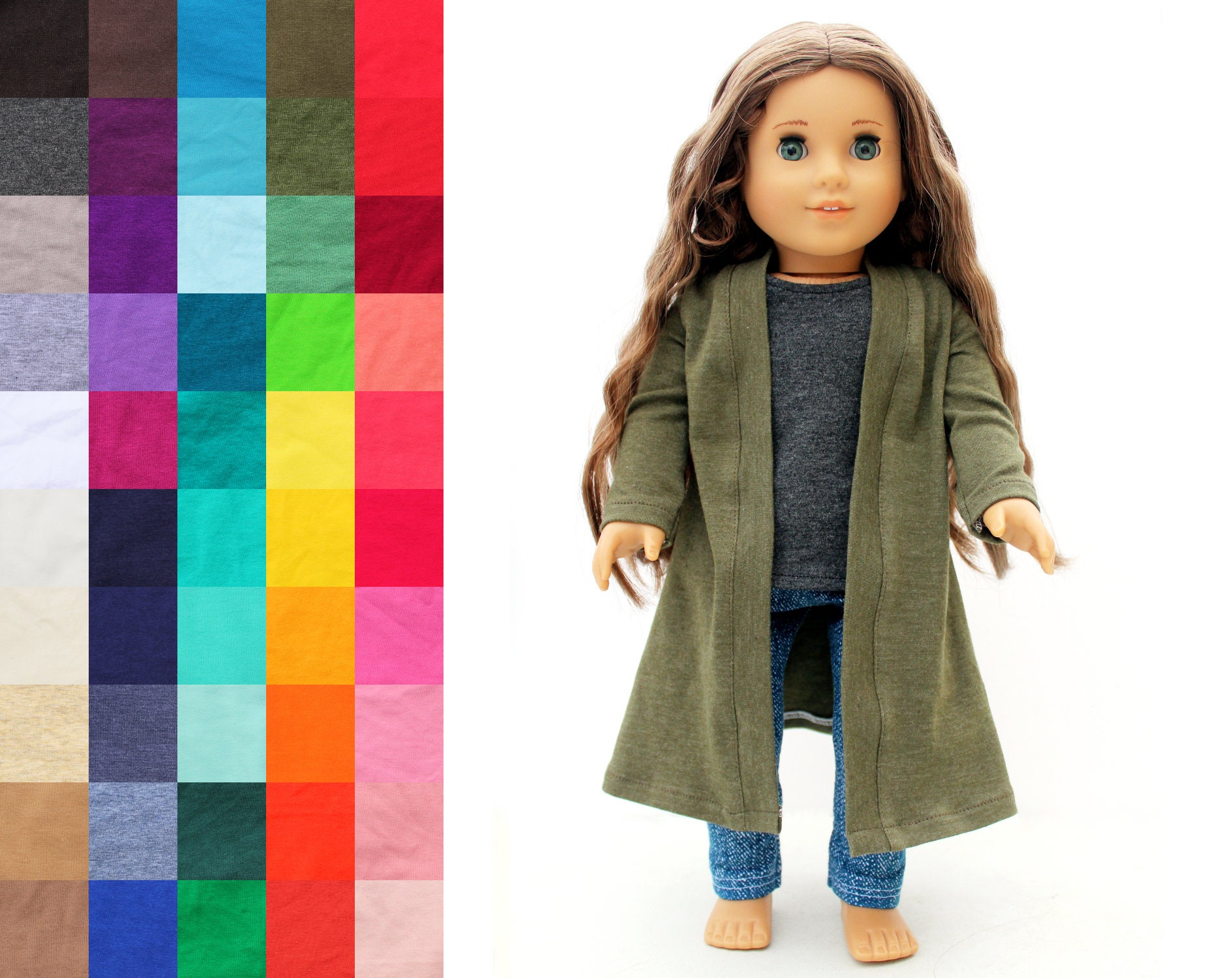 american girl doll length
