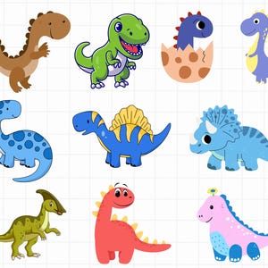 Cute Dinosaur svg | dinosaur clipart | dinosaur silhouette svg | kids dinosaur svg | t-rex svg | dino svg |all in one svg files