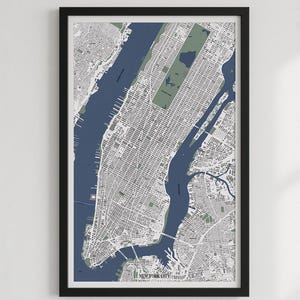 New York City Karte | Landkarte Manhattan