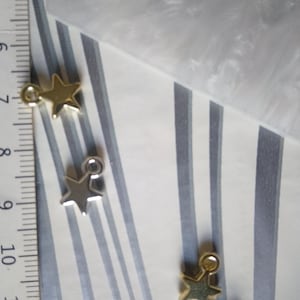 Jewelry Pendant Charm Gold Silver Set Bracelet Necklace Diy Kit Craft Mix Assorted Jewelry Making Accessories Small Stars