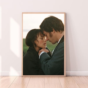 Orgulho e Preconceito (2005), pôster de filme, impressão em tela de alta qualidade, arte de parede, decoração de quarto, pôster de arte para presente sem moldura