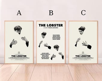The Lobster (2015),Movie Poster,High Quality Canvas Print, Wall Art, Room Decor, Art Poster For Gift Unframed
