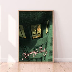 Rosemary's Baby, Filmposter, hochwertige Leinwanddruck, Wandkunst, Raumdekor, Kunstposter als Geschenk ohne Rahmen