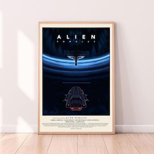 Alien Romulus (2024),Movie Poster,High Quality Canvas Print, Wall Art, Room Decor, Art Poster For Gift Unframed
