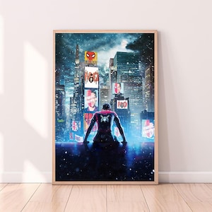 Spider-Man No Way Home,Filmposter, Hochwertiger Leinwanddruck, Wandkunst, Raumdekor, Kunstposter als Geschenk ohne Rahmen