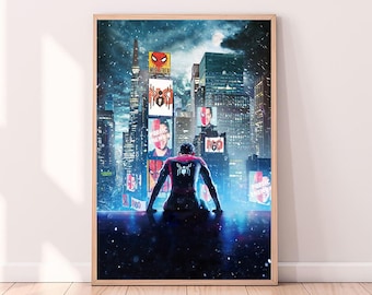Spider-Man No Way Home,Movie Poster,High Quality Canvas Print, Wall Art, Room Decor, Art Poster For Gift Unframed
