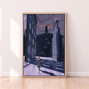 Shutter Island, poster del film, stampa su tela di alta qualità, arte murale, decorazione della stanza, poster artistico per regalo senza cornice