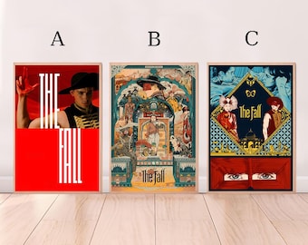 The Fall, filmposter, canvas van hoge kwaliteit, kunst aan de muur, kamerdecoratie, kunstposter voor cadeau, ingelijste