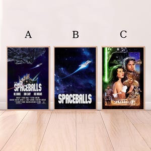 Spaceballs,Filmposter, Hochwertiger Leinwanddruck, Wandkunst, Raumdekor, Kunstposter als Geschenk ohne Rahmen