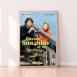 Eternal Sunshine Of The Makellosen Geist (2004),Film Poster, Hochwertige Leinwand Druck, Wand Kunst, Raum Dekor, Kunst Poster Für Geschenk Ungerahmt