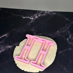 Cortador de galletas Pi / Cortadores de galletas de hermandad / Decoración de hermandad / Cortador de galletas con letras griegas