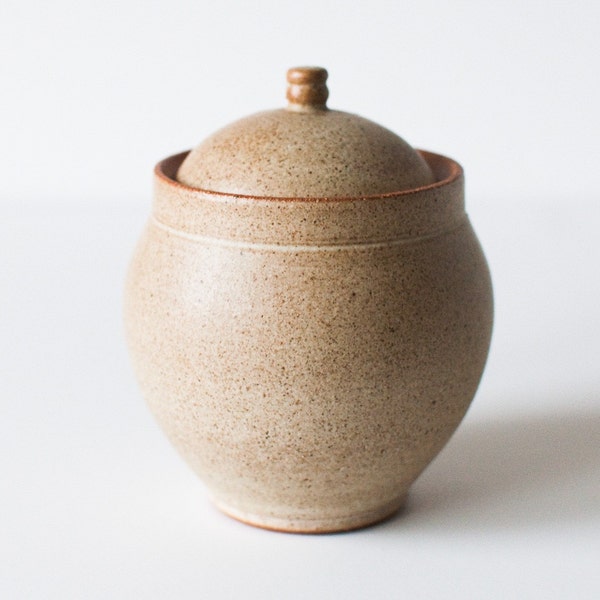 Stoneware Jar, Sand Stone