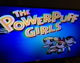 Powerpuff Girls Cartoon Network 1999 with Commercials VHS Blank