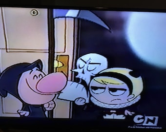 2005 Cartoon Network Billy and Mandy Halloween Fosters PPG Commercials VHS Blank