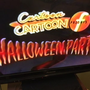 Cartoon Network Friday's 2000 Halloween Party with Commercials VHS Blank Tape