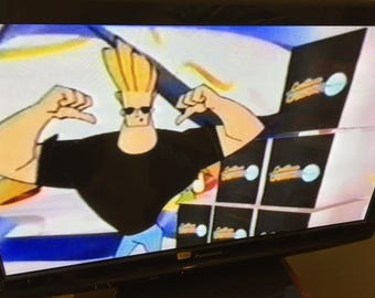 Cartoon Network Fridays 2000 CCF Hosted by Johnny Bravo Commercials VHS Blank