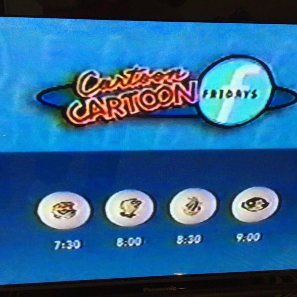 Cartoon Network Fridays 1999 Premiere First Airing CCF Commercials VHS Blank