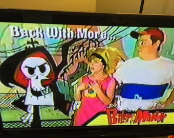 Cartoon Network Friday's Halloween Ed Edd Eddy Boo Haw Haw Billy and Mandy VHS Blank