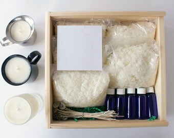 How to Make Candles. Soy Candle Making Kit. Candle Kit. DIY Candle Kit. Candle Making Kit. Craft Kit for Adults. Make Candles at Home.