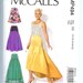 McCalls Misses SKIRT Sewing Pattern MP494 Size E5 14-16-18-20-22