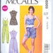McCalls Misses Rompers and JUMPSUITS Easy Sewing Pattern M6969 Size ZZ - Lrg-Xlg-Xxl UNCUT
