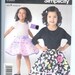 Simpicity Childs SKIRTS Sewing Pattern 2083 Size A 3-4-5-6-7-8 UNCUT Its So Easy