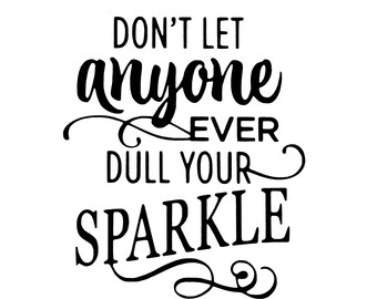 Sparkle Quote Etsy