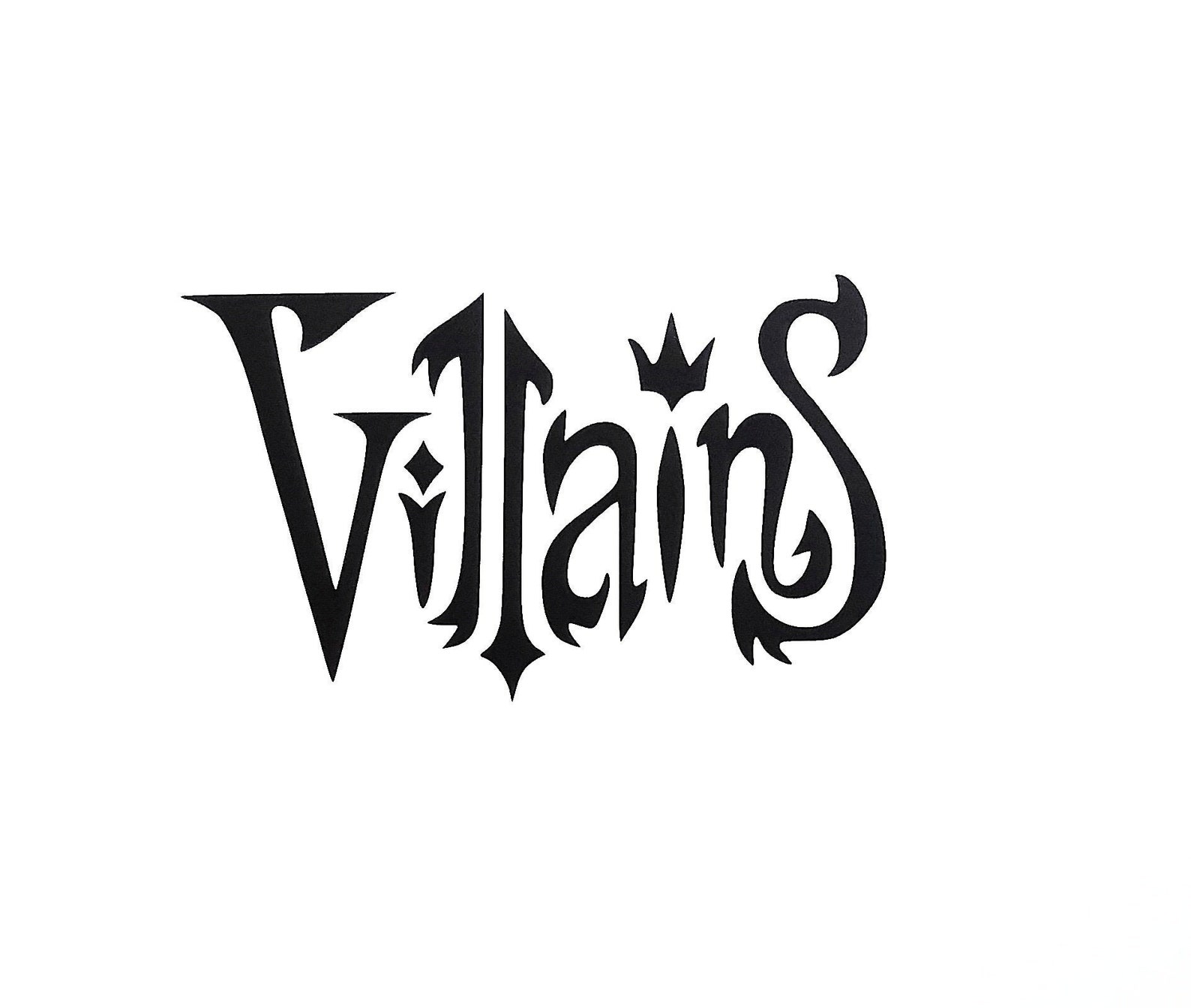 VILLAINS Vinyl Decal Disney Sticker Decal for DIY Etsy