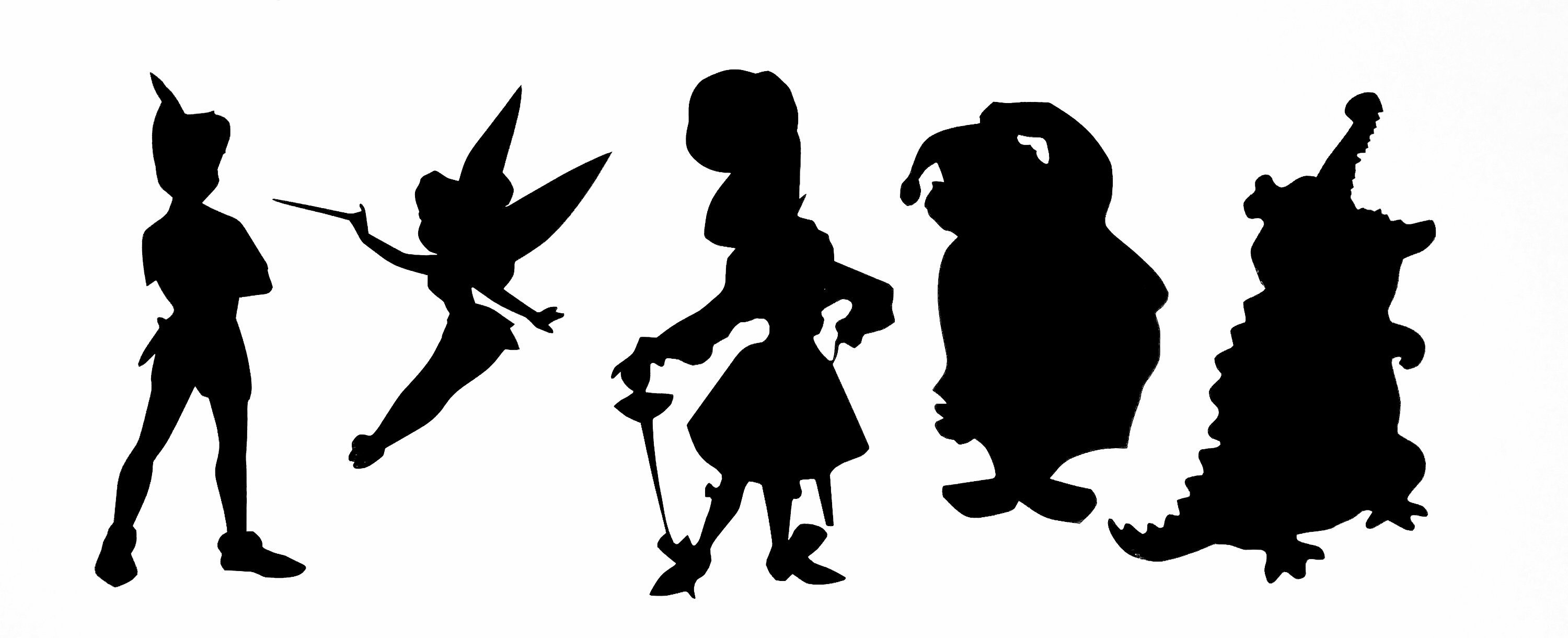 PETER PAN Decals Set Of 5 Peter Pan Tinkerbell Capt Etsy