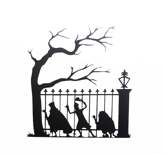 HAUNTED MANSION Hitchhiking Ghosts Vinyl Decal Halloween | Etsy