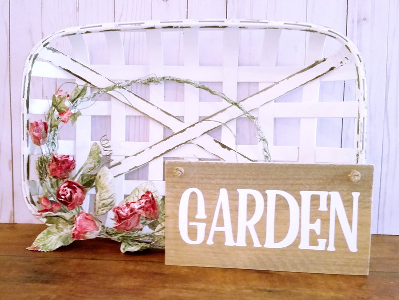 GARDEN Vinyl Decal Farmhouse Decor Garden Decor Potting Etsy