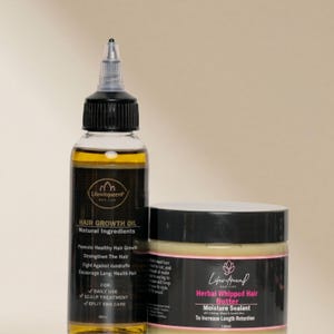 強化＆切れ毛防止コンボ - 保湿ヘアバター＋育毛オイル