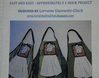 Apron from Kitchen Towel Pattern