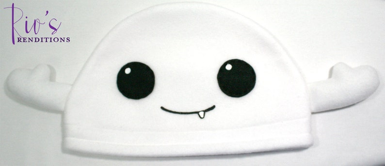 Doctor Who Adipose Hat / Fleece Hat / Winter Hat / Doctor Who Hat image 2