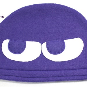 Puyo Puyo Purple Hat / Fleece Hat / Winter Hat / Puyo Hat / Video Game Characters image 1