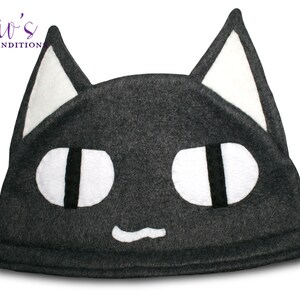 Sony - Kuro Hat / Fleece Hat / Winter Hat / Sony Hat / Cat Hat / Video Game Characters