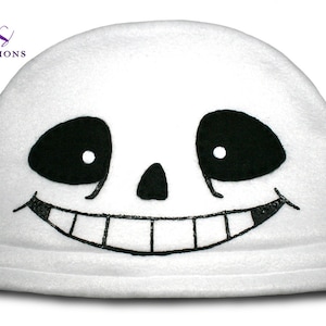 Video Game Characters Undertale Sans Fleece Hat Super Cozy Beanie image 1