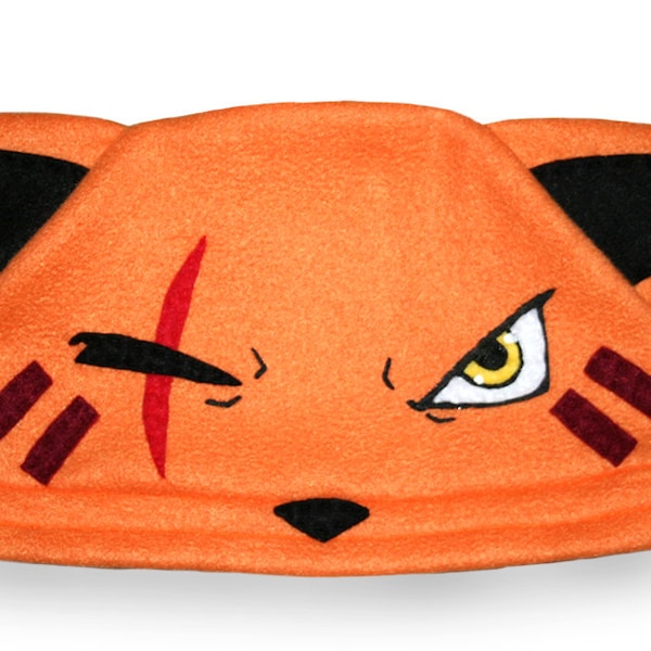 Final Fantasy VII - Red XIII Hat / Fleece Hat / Costume Hat / Cosplay / Winter Hat / Final Fantasy Hat / Video Game Characters