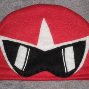 Megaman Protoman Hat / Fleece Hat / Winter Hat / Megaman Hat / Video Game Characters image 2