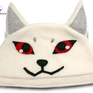 Persona 3 Koromaru Hat / Fleece Hat / Winter Hat / Persona Hat / Video Game Characters image 1