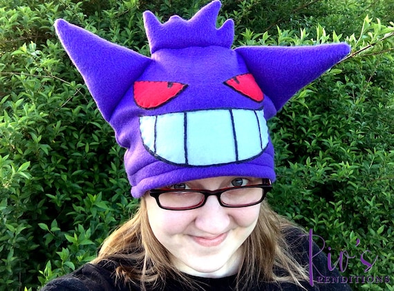 Video Game Hat Gengar Pokemon Hat Super Cozy Beanie - Etsy 日本