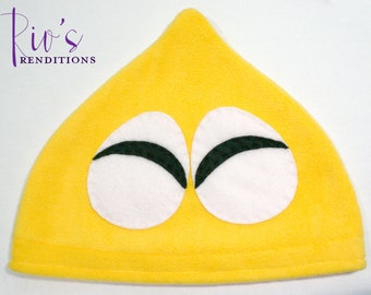 Puyo Puyo - Yellow Hat / Fleece Hat / Winter Hat / Puyo Hat / Video Game Characters