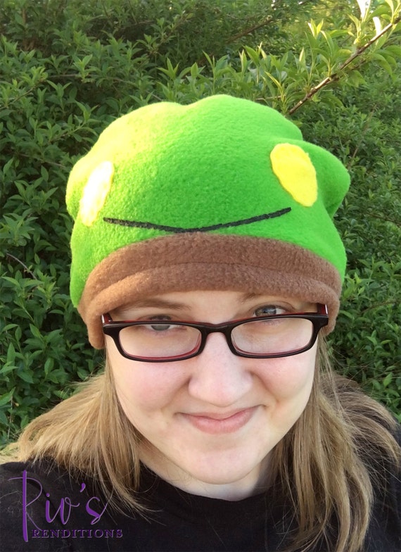 【SCENERITY】Fleece Truffer Hat Final Fantasy Hat - Tonberry - Fleece Hat - Super Cozy