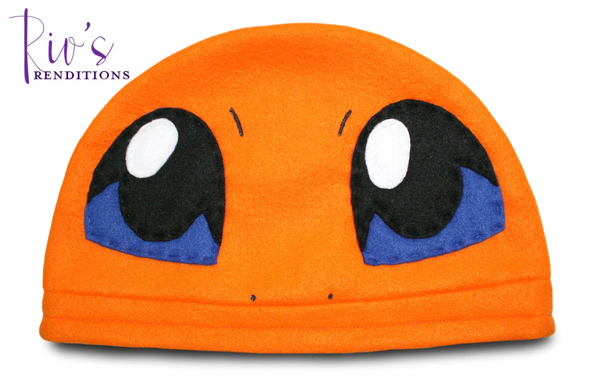 Pokemon Charmander Hat / Fleece Hat / Winter Hat / Pokemon Etsy