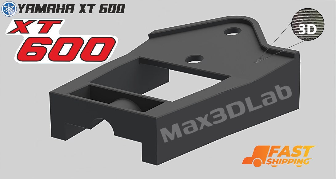 Guide-chaîne En Caoutchouc Pour Bras Oscillant – Compatible Yamaha XT 600 (1987-1989), XTZ 660 Et Variantes