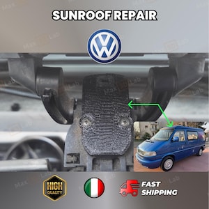Volkswagen T4 2001 Sunroof opening handle bracket replacement